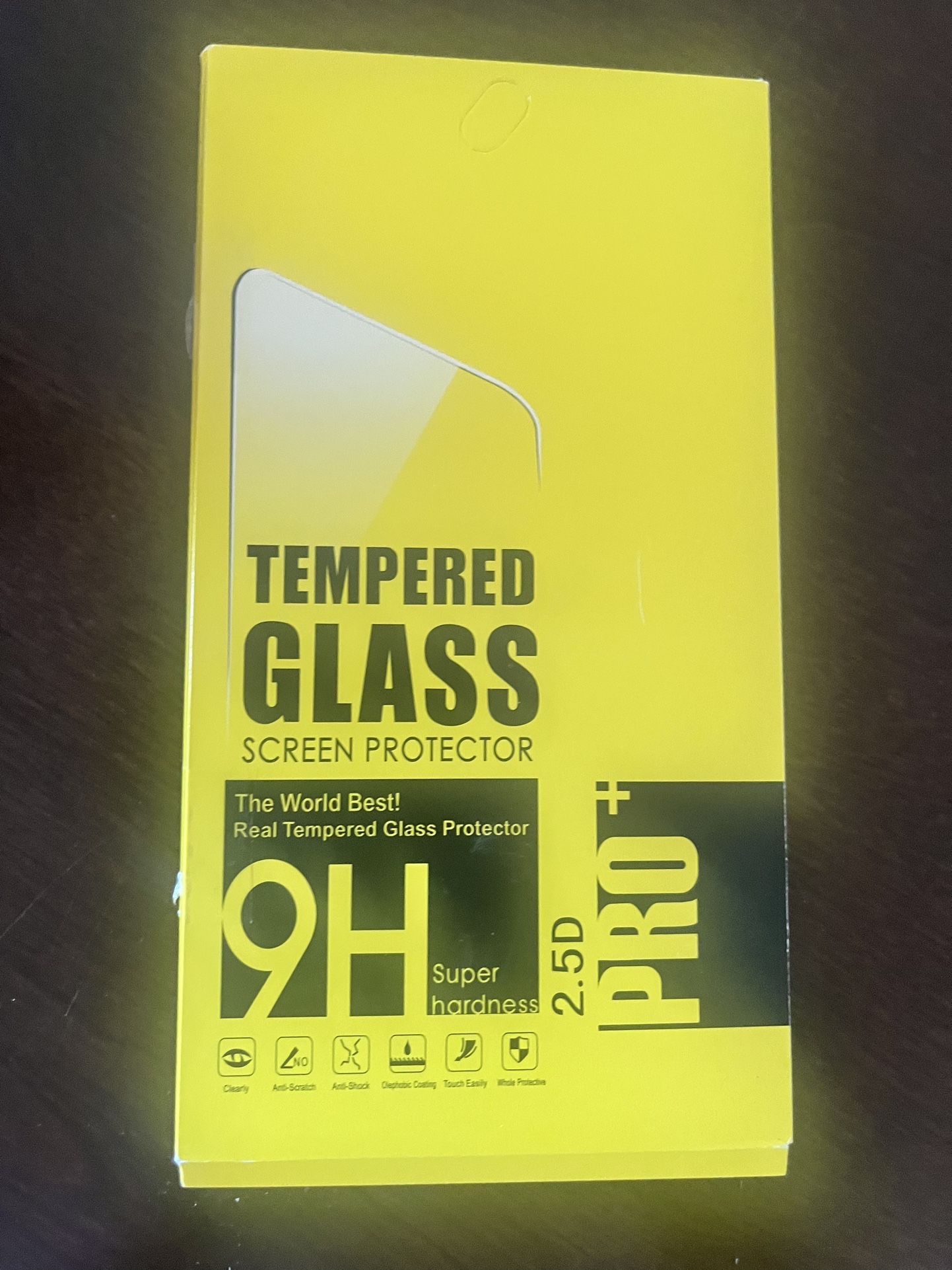iPhone 8 Plus Clear Tempered Glass Protector X2