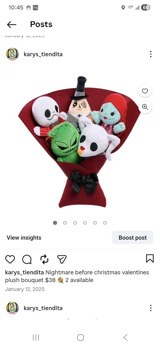 Jack And Friends Plush Bouquet
