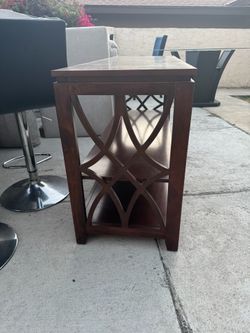 TV stand wood heavy