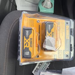 2 Pack Dewalt 20v 5ah