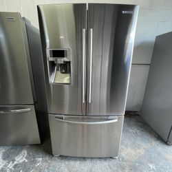 Samsung French Door Stainless Steel Counter Depth Refrigerator 