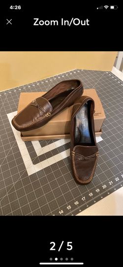 Brown Leather Flats 