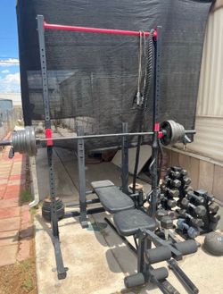 Whole gym workout equipment