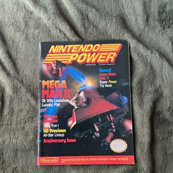 Nintendo Power Vol. 6 Mega Man 2 (1989) COMPLETE w/ BOTH POSTERS RARE