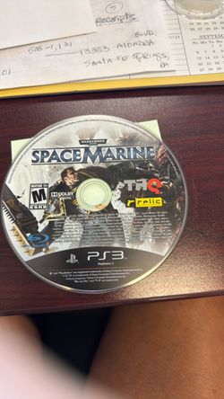 Warhammer 40,000 Space Marine PS3 Disc