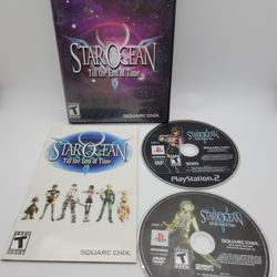 Star Ocean Till The End Of Time With Registration Square Enix Sony Playstation 2 PS2