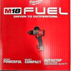 Milwaukee M18 Fuel Hammer Drill Brand New Tool Only 