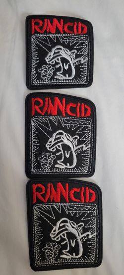 Rancid Iron On Patches