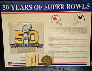 Super Bowl 50 Memorabilia