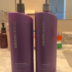 Keratin Complex Shampoo And Conditioner