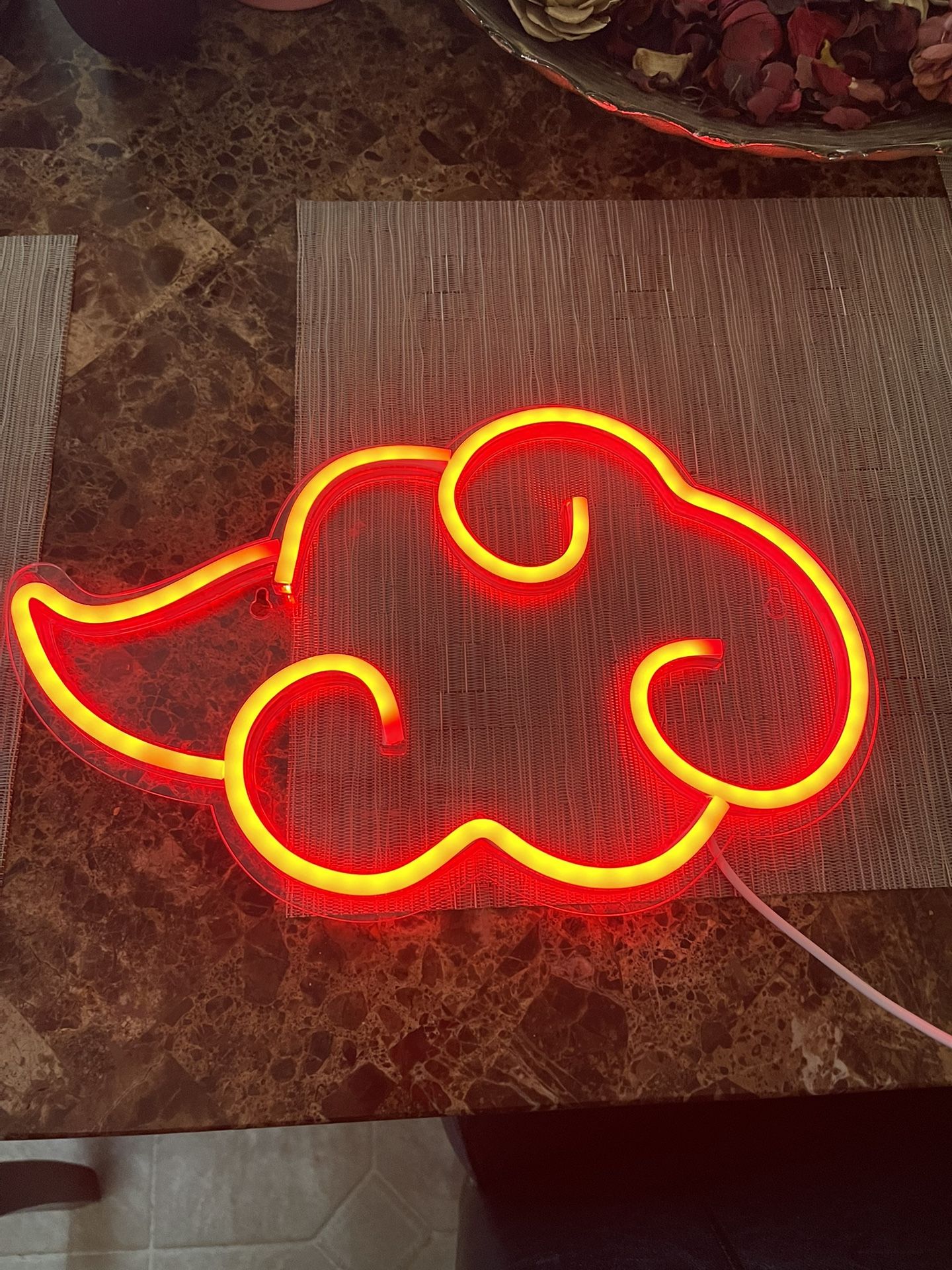 Naruto Cloud Led Sign 