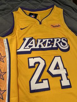 Kobe Bryant yellow Lakers jersey new TAGS (M)