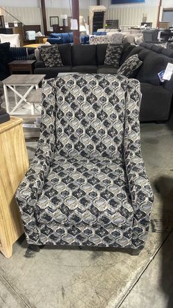 Patterned Accent Chair