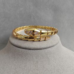 Snake Bracelet Fit Size 17 18cm Unisex 