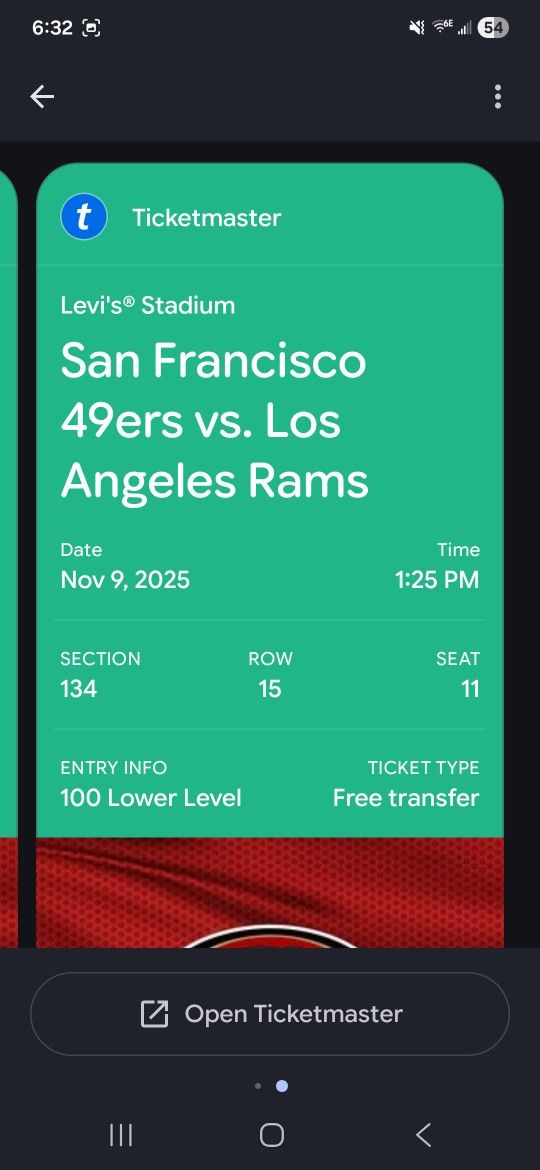 San Francisco vs LA Rams