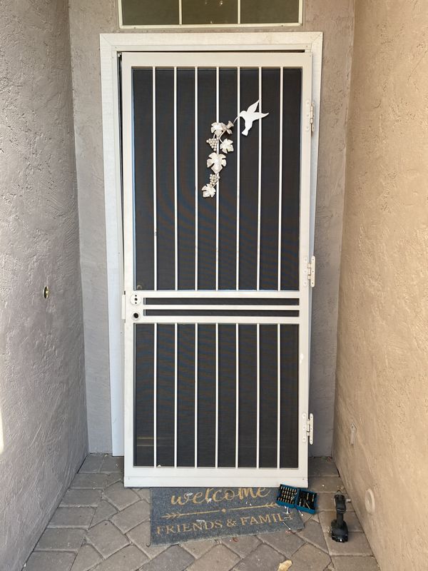 Security Screen door HEAVY 8 foot for Sale in Gilbert, AZ OfferUp