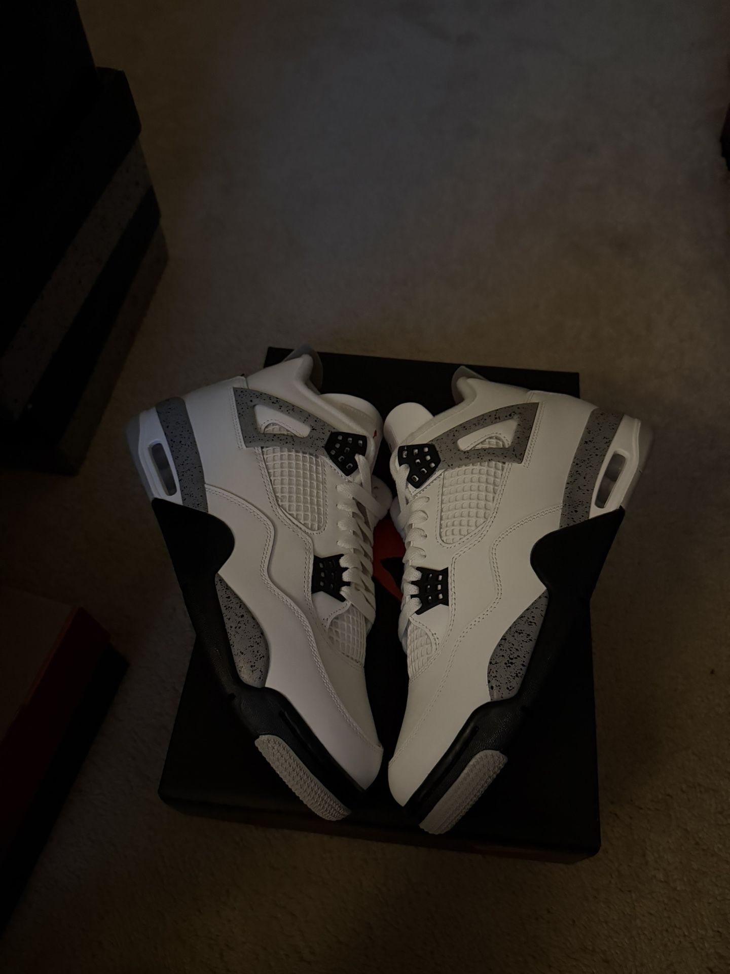 Jordan 4 White Cement 10M/10.5M/12M