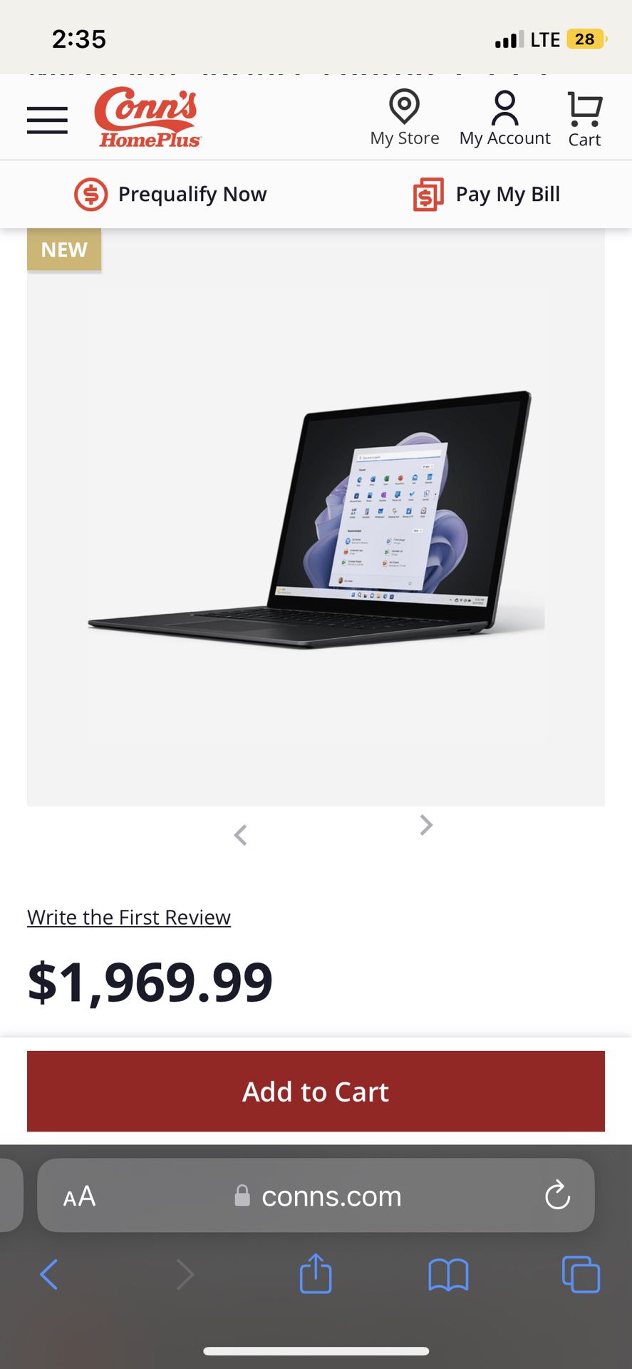 Microsoft Surface Laptop 5 brand New 