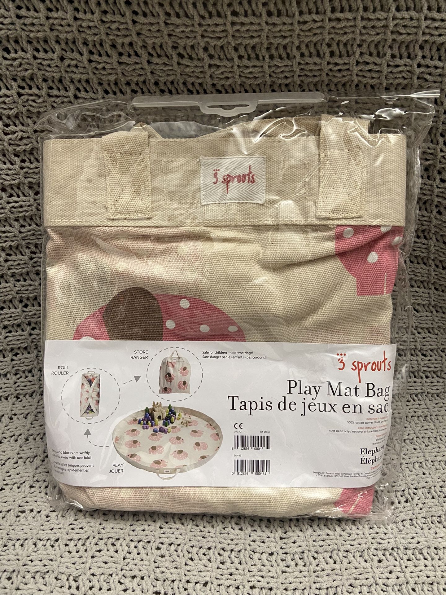 3 Sprouts Brand New Play Mat Bag