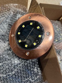 Solar Powered Integrated LED Pathway Light Kit