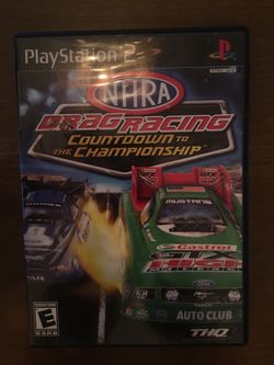 Sony PlayStation ps2 nhra drag racing