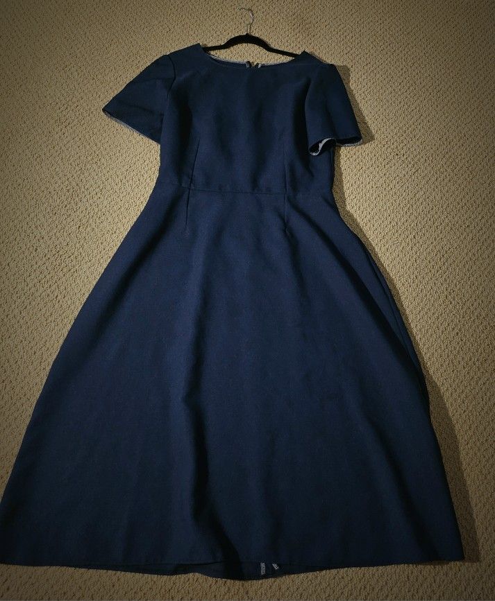 Navy Blue Dress