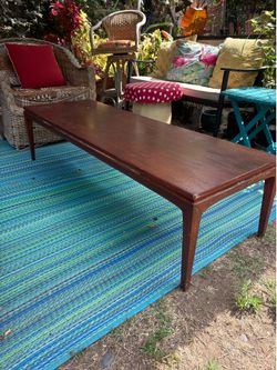 Vintage Mersman Mid Century Coffee Table – Solid Wood
