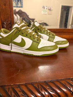 Green Nike dunks
