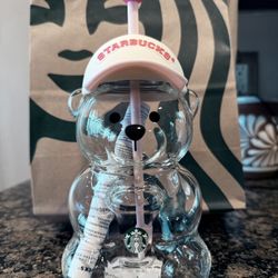 Starbucks Glass Bear
