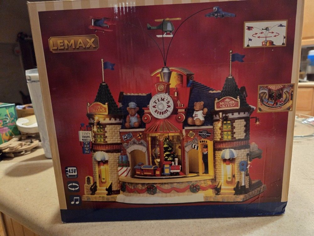 Lemax Village Tim's Trains And Hobbies