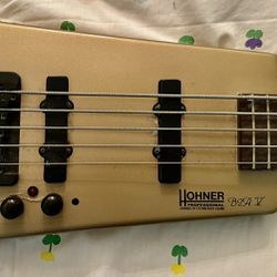 HOHNER  B2AV 5 String Headless Electric Bass Guitar