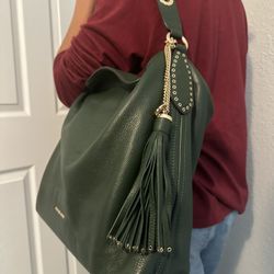 Green Boho Michael Kors purse
