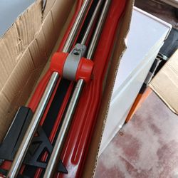 Rubi
Practic 61 Plus-24 in. Tile Cutter with Tungsten Carbide Blade and Roller Guide