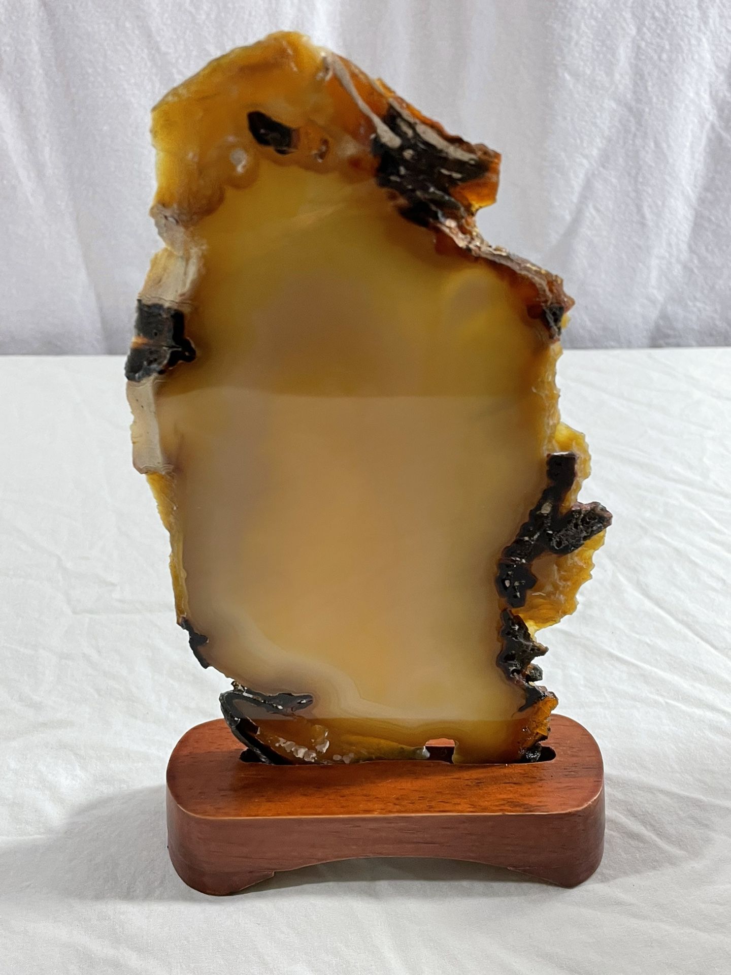 New, Price Firm, Brazilian Agate Slice – 2  