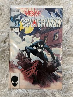 Web of Spider-Man #1 Marvel Comics 1985