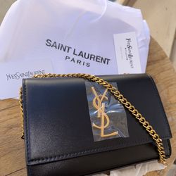 Ysl Kate medium black bag