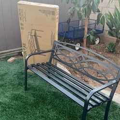 2.  New In Box Hampton bay Metal Bench’s  $70 Each 