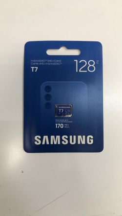 Samsung Micro SD Card T7 V30 128gb Brand New