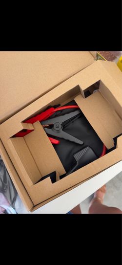 Portable Car Jump Starter Battery Booster Pack with Jumper Cables