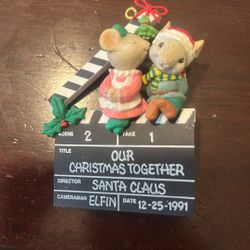 Christmas tree ornament collectible our movie