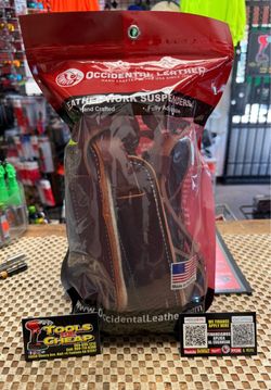 OCCIDENTAL LEATHER Leather Work Suspenders
