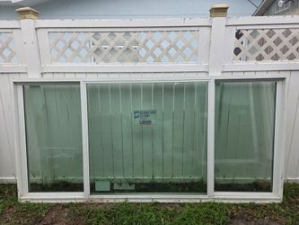 Brand New 106W x 51H Aluminum Impact Sliding Window