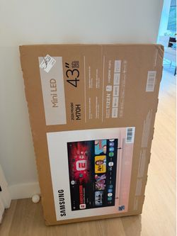 Brand new tv 43 Samsung