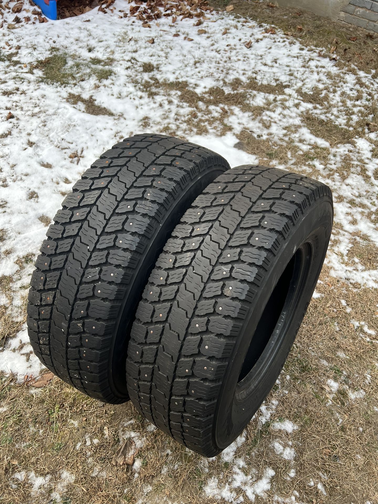 Semi-new tires
