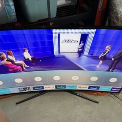 Samsung 65in UHD curved tv