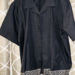 Black Dress Shirt