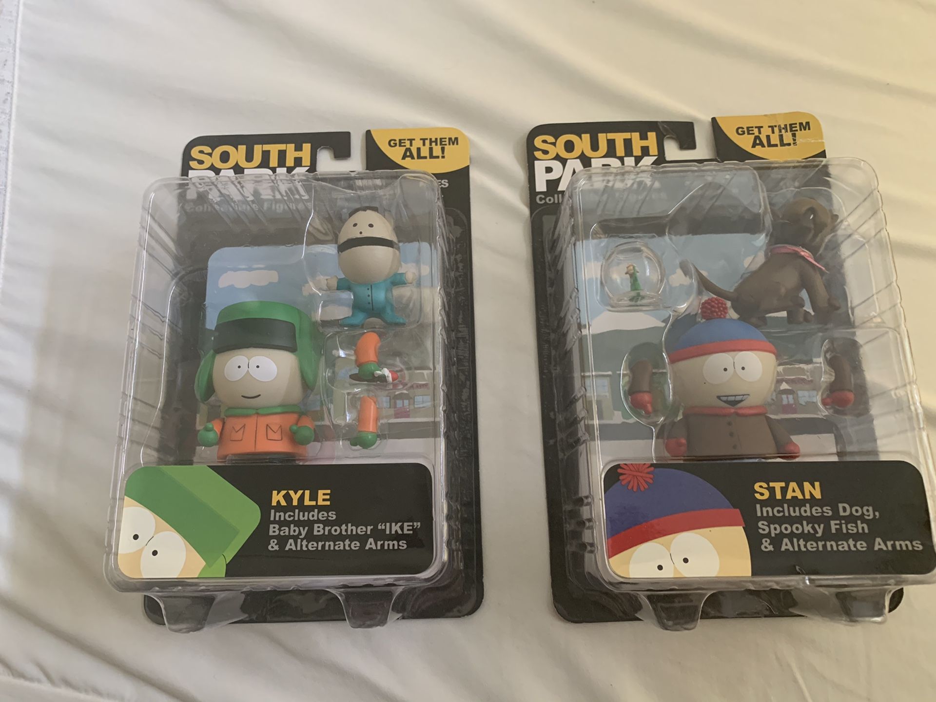 Mezzo Stan and Kyle/Ike South Park Figures Dolls Collectibles