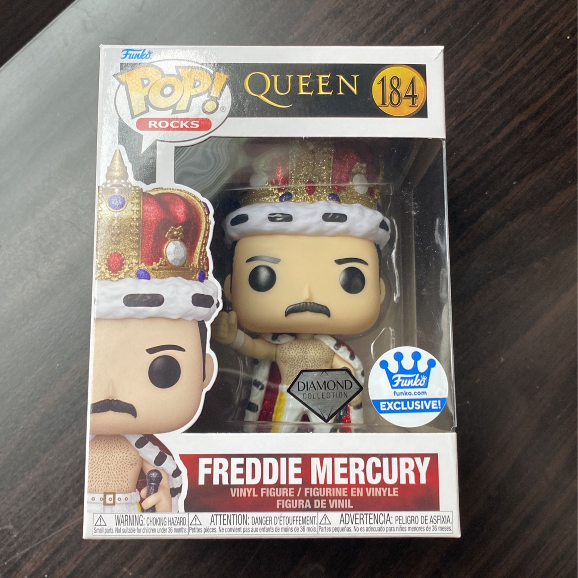 Freddie Mercury Diamond Collection Funko Pop