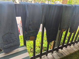 Variety jeans.  Size 10-12