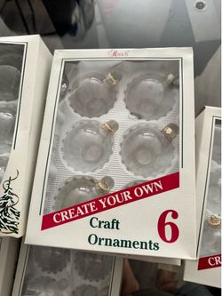 Craft Christmas ornaments 12 boxes